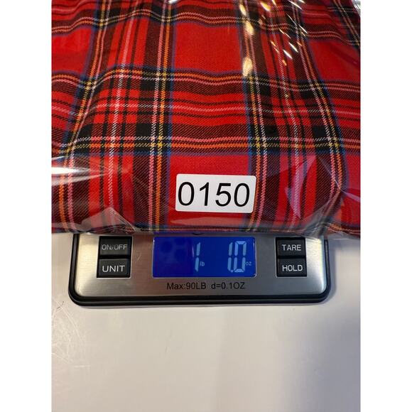 J.Crew Red Tartan Plaid Pant 16T Tall Straight Leg Classic Holiday Dress Trouser - Picture 7 of 7